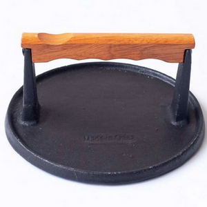 BBQ Heavy Duty Cast Iron Grill Press