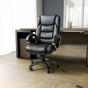 Regent Executive Leather Faced Office Chair