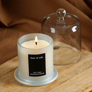Cloche Glass Smokeless Scented Candle