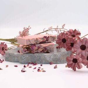 Enchanted Rose  Vanilla Soap Loaf Delight