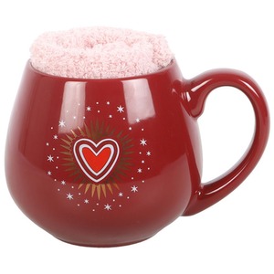 Sacred Heart Mug and Socks Set