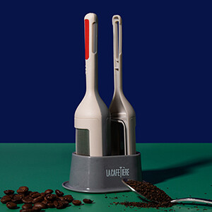 La Cafetire Brewstir 2-in-1 Tea and Coffee Infuser with Storage Resting Stand
