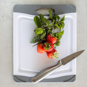 MasterClass Anti-Microbial Non-Slip Chopping Board