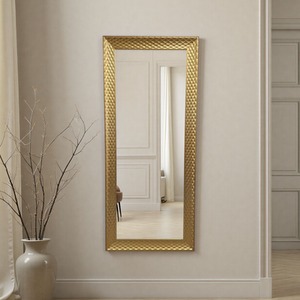 Diamont Tall Framed Bevelled Mirror