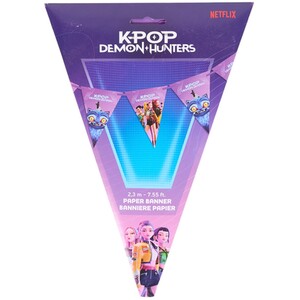 K-pop Demon Hunters Bunting