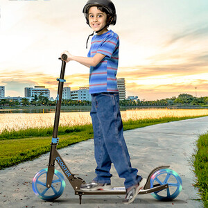 Costway Sports Scooter-Blue