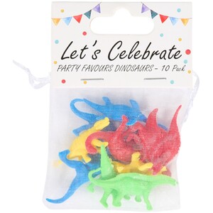 Pack of 10 Dinosaurs Party Favours