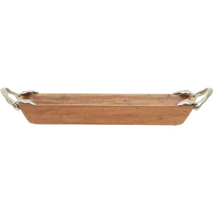 Vine Acacia Wood Large Rectangular Serving Dish