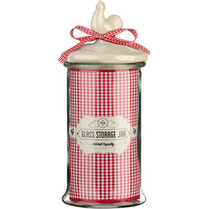Abbie Glass Storage Jar - 1650ml