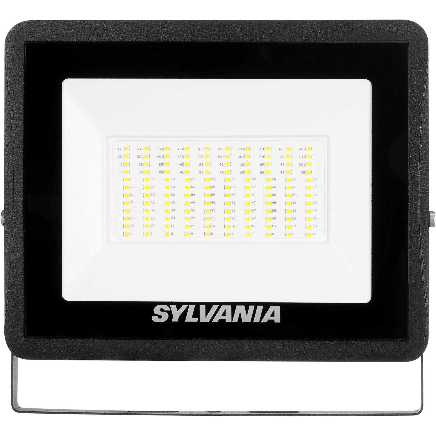 Sylvania Sylflood Led Floodlight Outdoor 78w 10000 Lumens Ip65 Security Light - Black