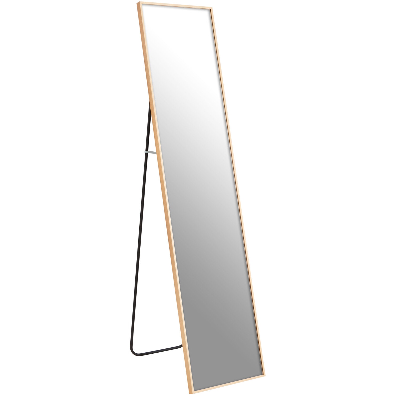 Interiors By Premier Holmes Gold Floor Mirror - Gold