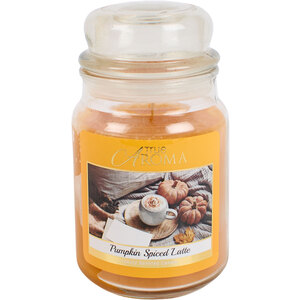 Pumpkin Spiced Latte Large Mason Jar