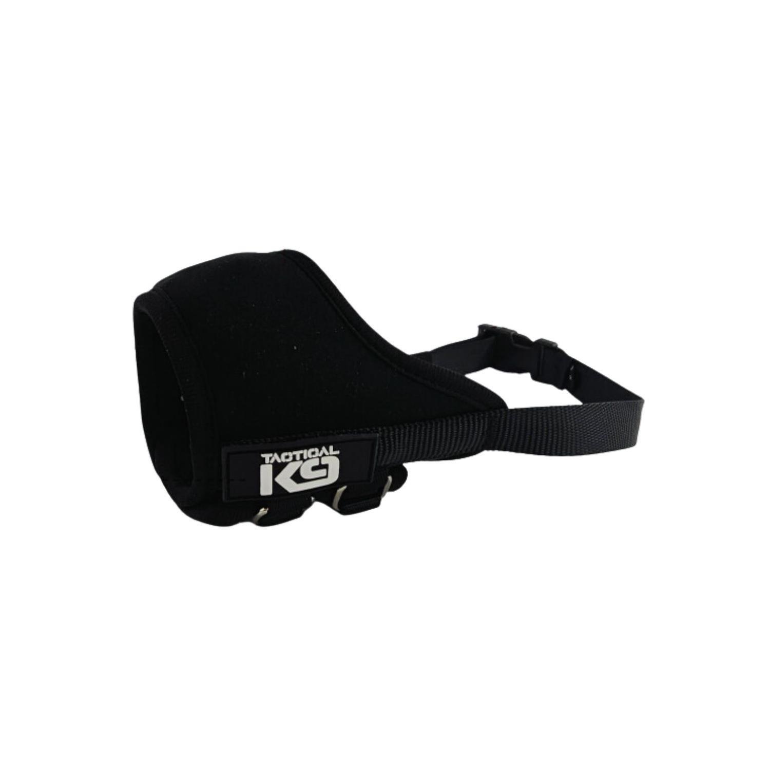 Hugglepets Tactical K9 Comfort Dog Muzzle - Medium - Black / 29Cm