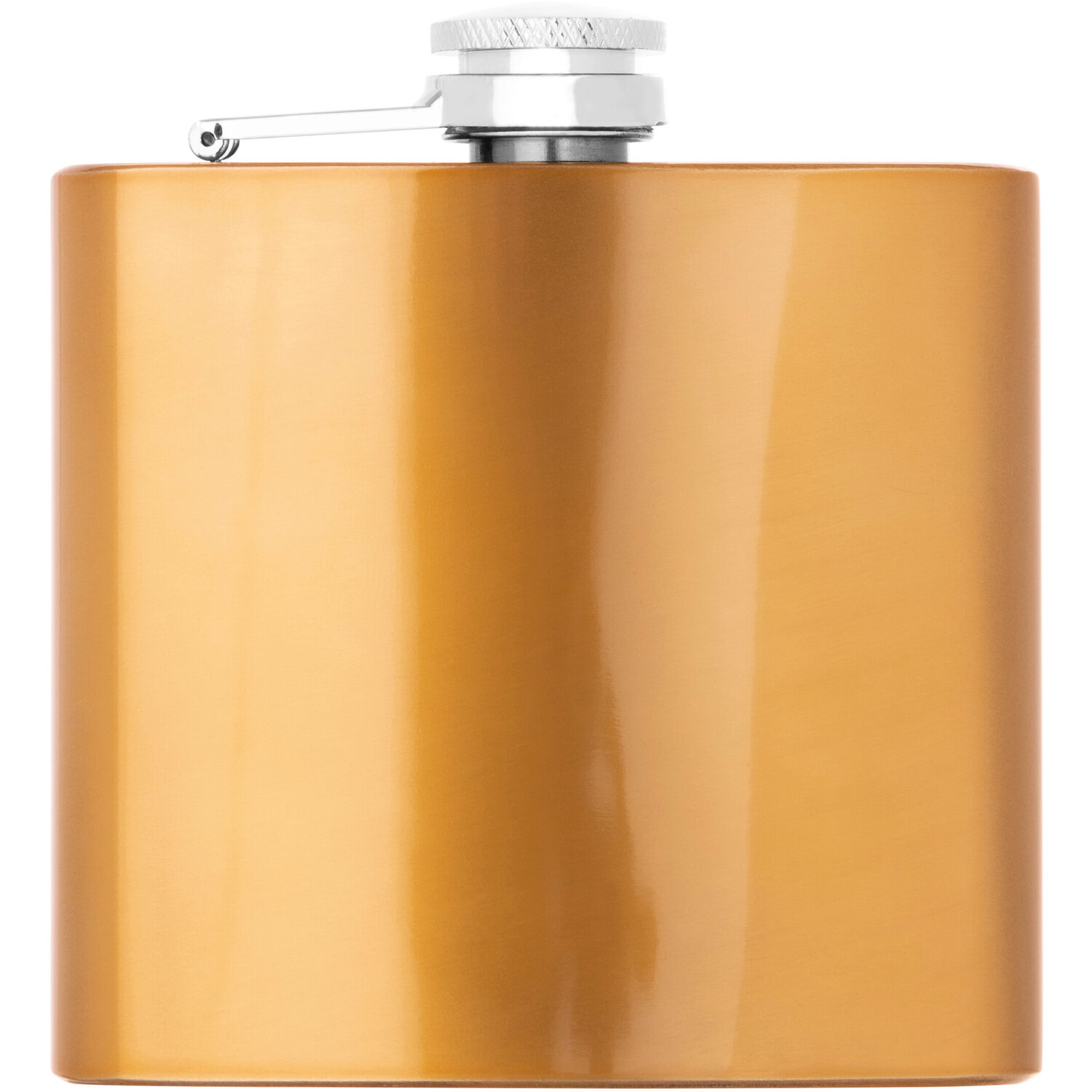 Auden 5oz Gold Finish Hip Flask - Gold