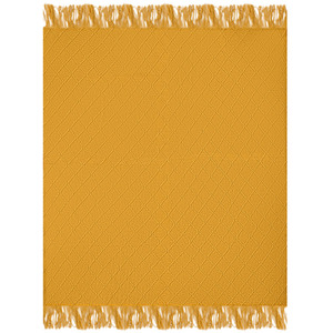 100 Percent Acrylic Knitted Throw Blanket with Diamond Pattern