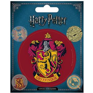 Harry Potter Vinyl Gryffindor Sticker (Pack of 5)