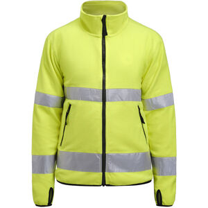 Jobman Mens Hi-Vis Fleece Jacket