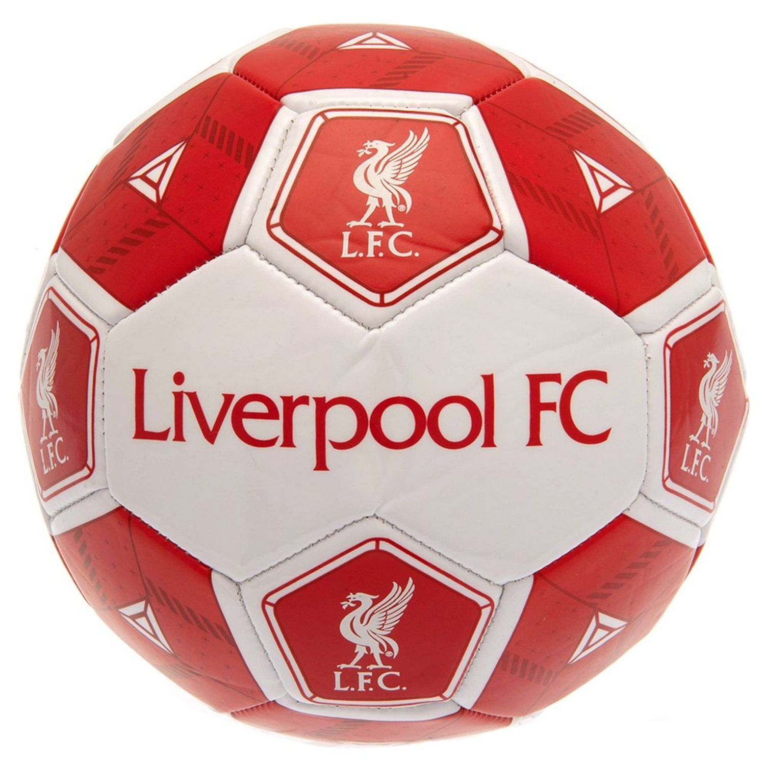 Liverpool Fc Unisex Red Hexagon Football In - Image 3