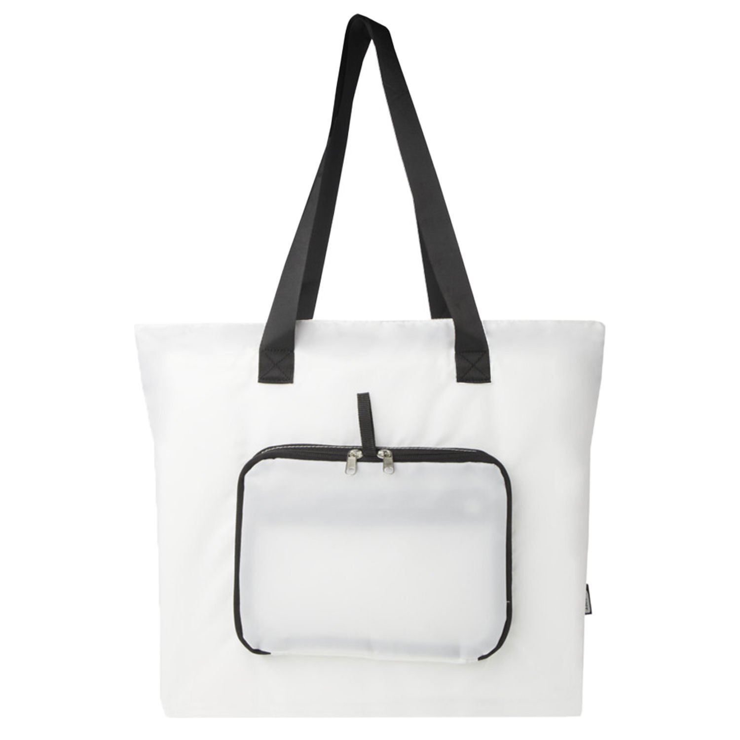 Floso Rpet Foldable 16L Tote Bag - White / White