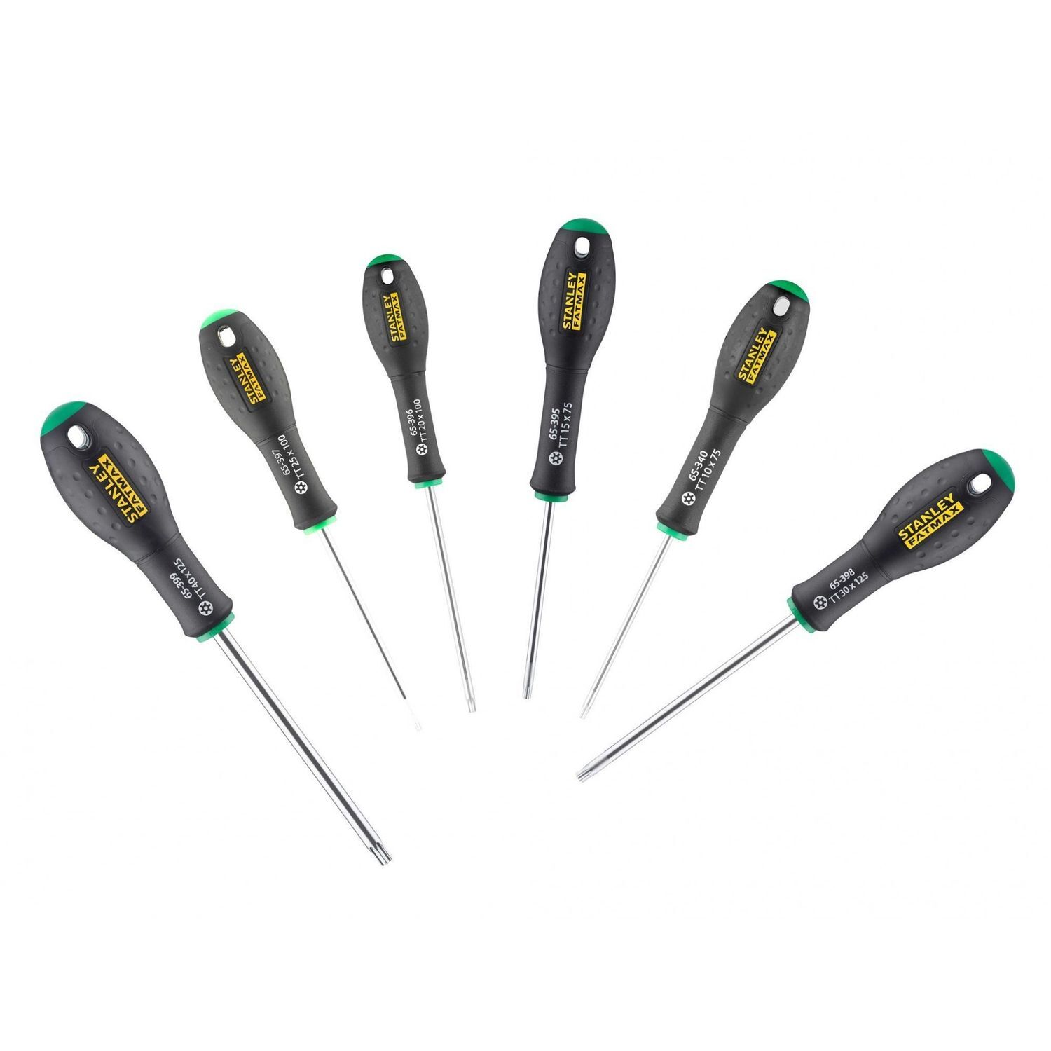 Stanley Hand Tools Fatmax Screwdriver Set, 6 Piece - Multi Colour
