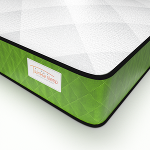 Twinkle Sleep Kids Coil & Memory Foam Mattress, Green Side