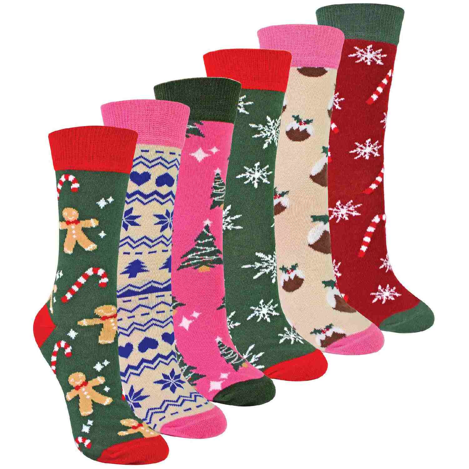 Sock Snob Ladies Christmas Socks - Image 2