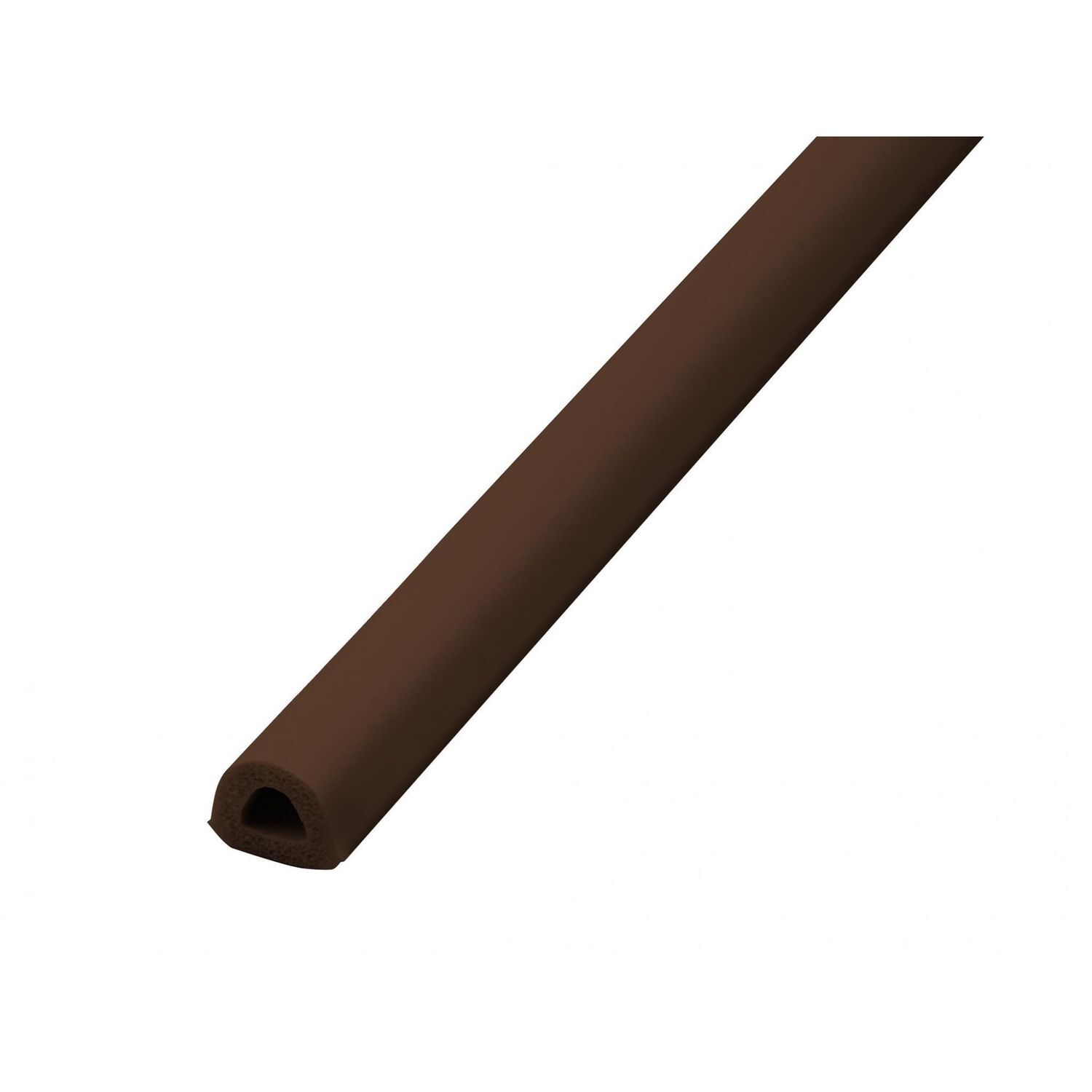 Faithfull Epdm Draught Excluder, D Profile - Brown