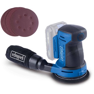 Scheppach C-OBS125-X 20V Cordless 125mm Random Orbital Sander, Variable Speed
