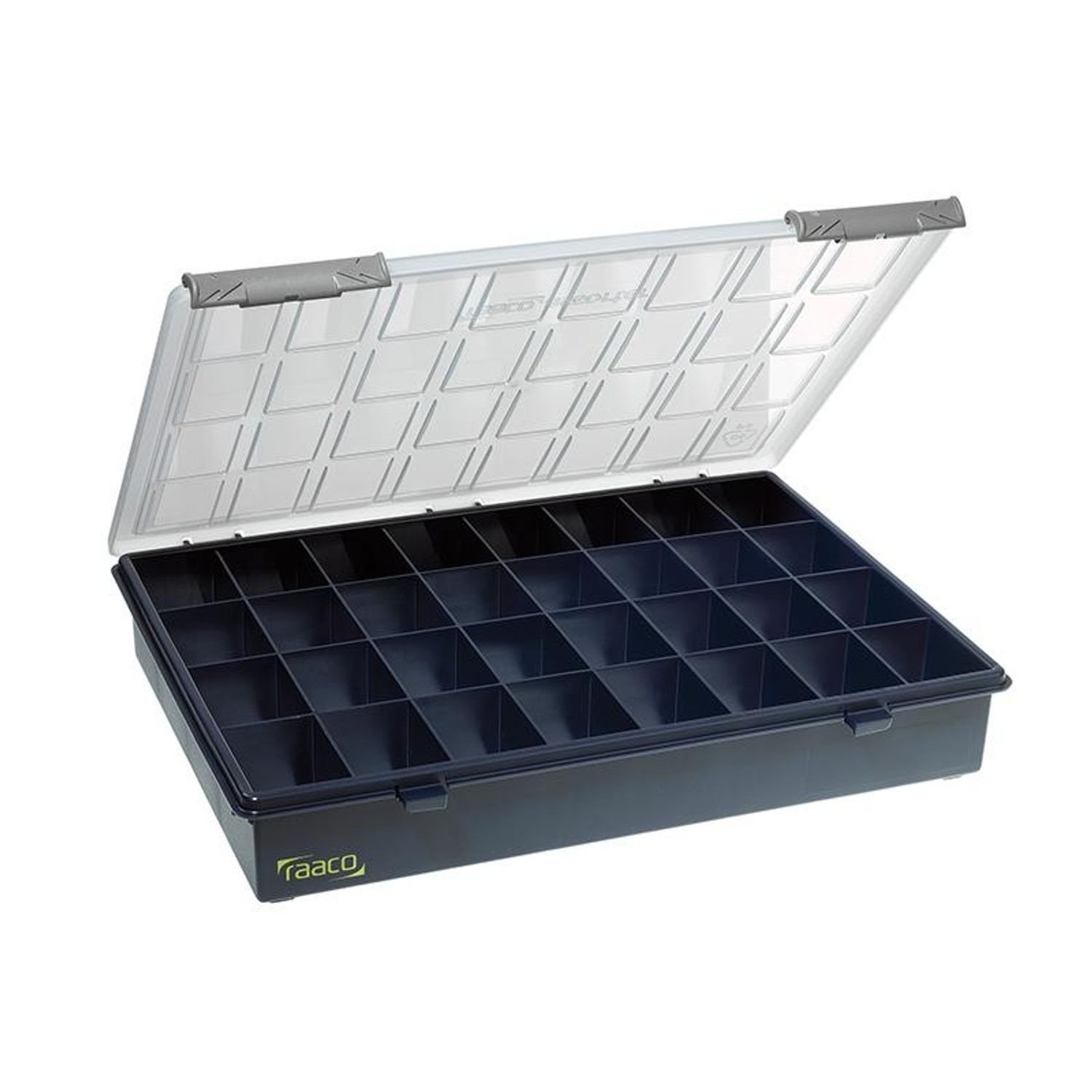 Raaco A4 Profi Service Case Assorter 32 Fixed Compartments - Multi Colour