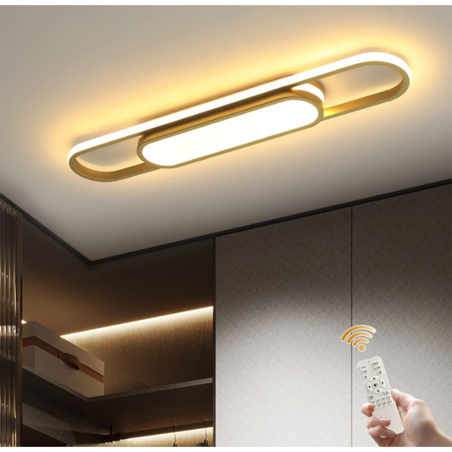 The Bath Plus Tb+ Ceiling Light Gold Led - Gold