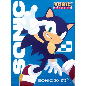 Sonic B5 Lined Notebook 40 sheets