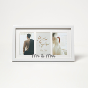 Better Together Triple Wedding Frame