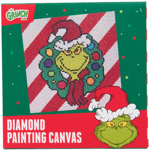 Grinch Diamond Painting Canvas Kit