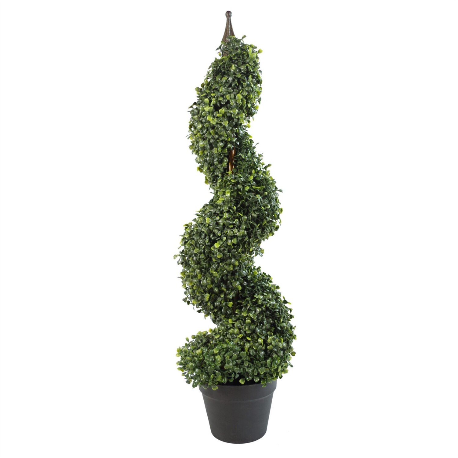 Artificial Leaf Tree In Plastic Pot 90cm - Green