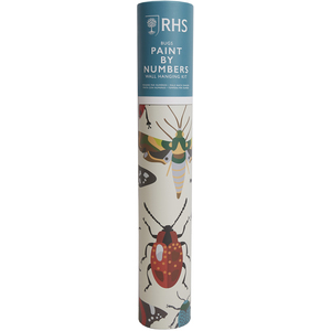 RHS Paint by Numbers Kit, Bug Study, Multicoloured, 400 x 500mm