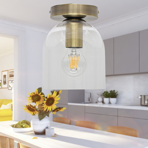 Set Of 2 Belten Flush Ceiling Lights