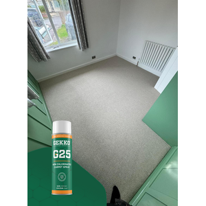 Gekko G25 Carpet Spray Adhesive 12x500ml Non-Chlorinated Low Odour Fast Drying