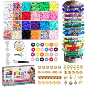 Bracelet Necklace Making Kit (6084 Pieces)