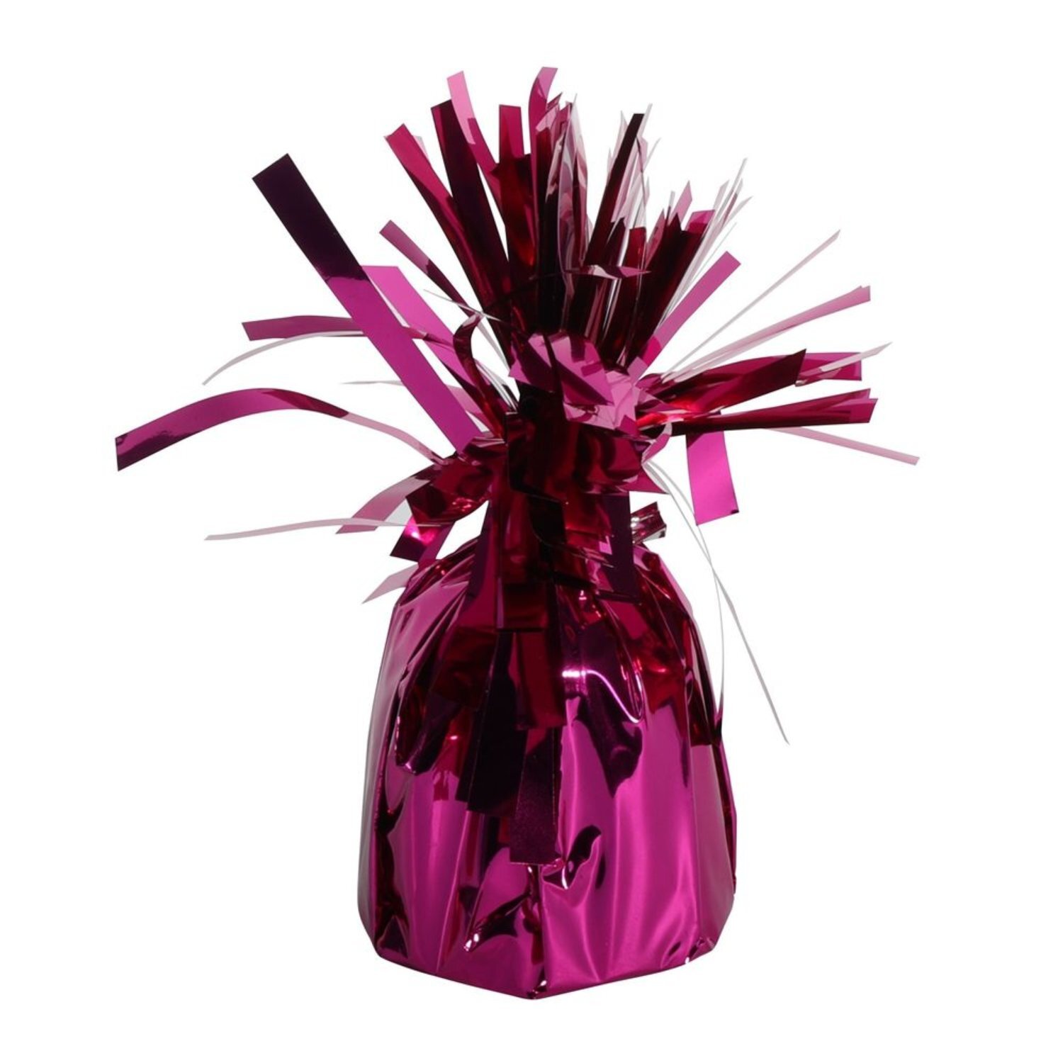 Kdmd Pack Of 15 Foil Balloon Weight With Tag Magenta