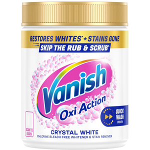 Vanish Oxi Action Crystal White Stain Remover Powder