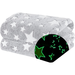 Starry Night Glow in the Dark Blanket