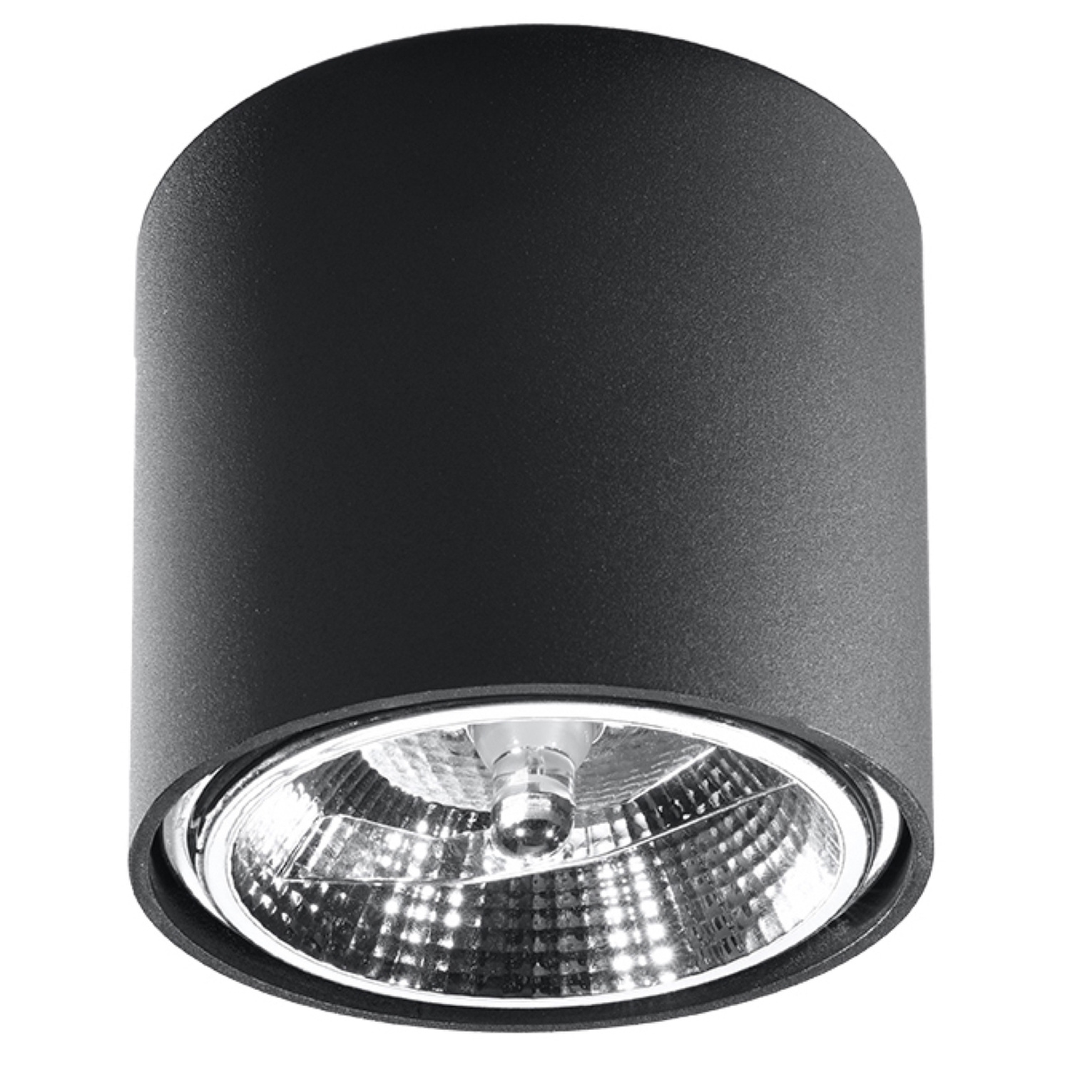 B&Q -  Luminosa Tiube Surface Mounted Downlights Round Flush Light Black Gu10 - Image 3