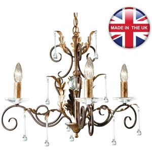 Amarilli Chandelier  Bronze