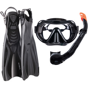 Osprey Adult Snorkel Set With Mask, Snorkel, Fins