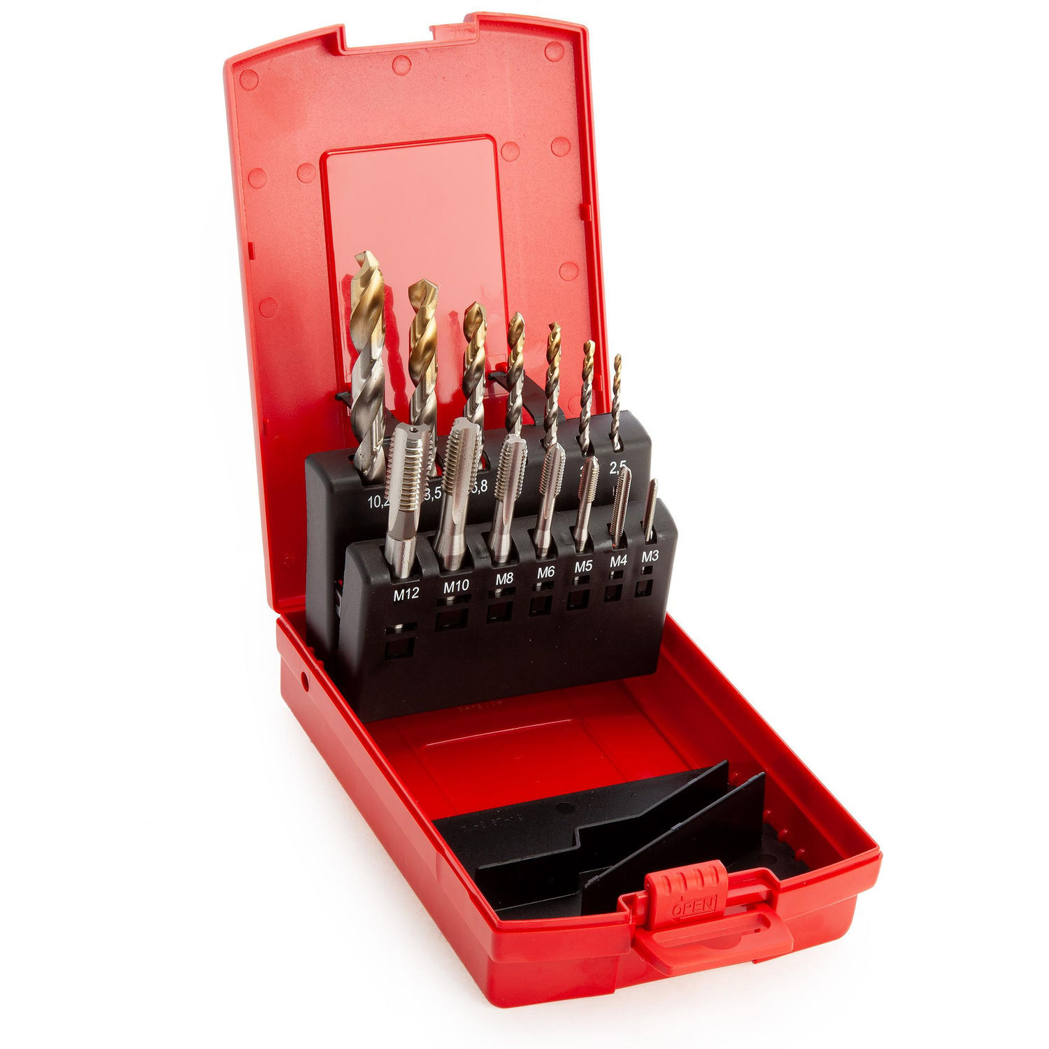 Dormer Hss Drill Bit Set (Pack Of 14) - Silver/Gold