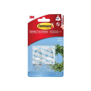 Command Clear Hooks With Clear Strips