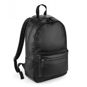 Bagbase Faux Leather Fashion Backpack A