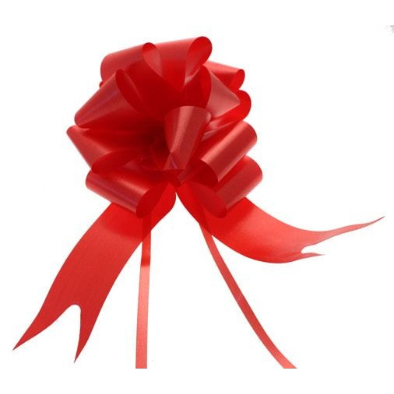  - Pull Bow 50mmRed Party Decoration - Image 3