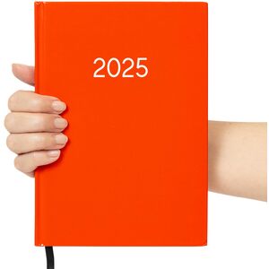 evelay 2027 Diary A5 Week to View - Hardback Planner Organiser with Ribbon Bookmark - Weekly Appointment Jo
