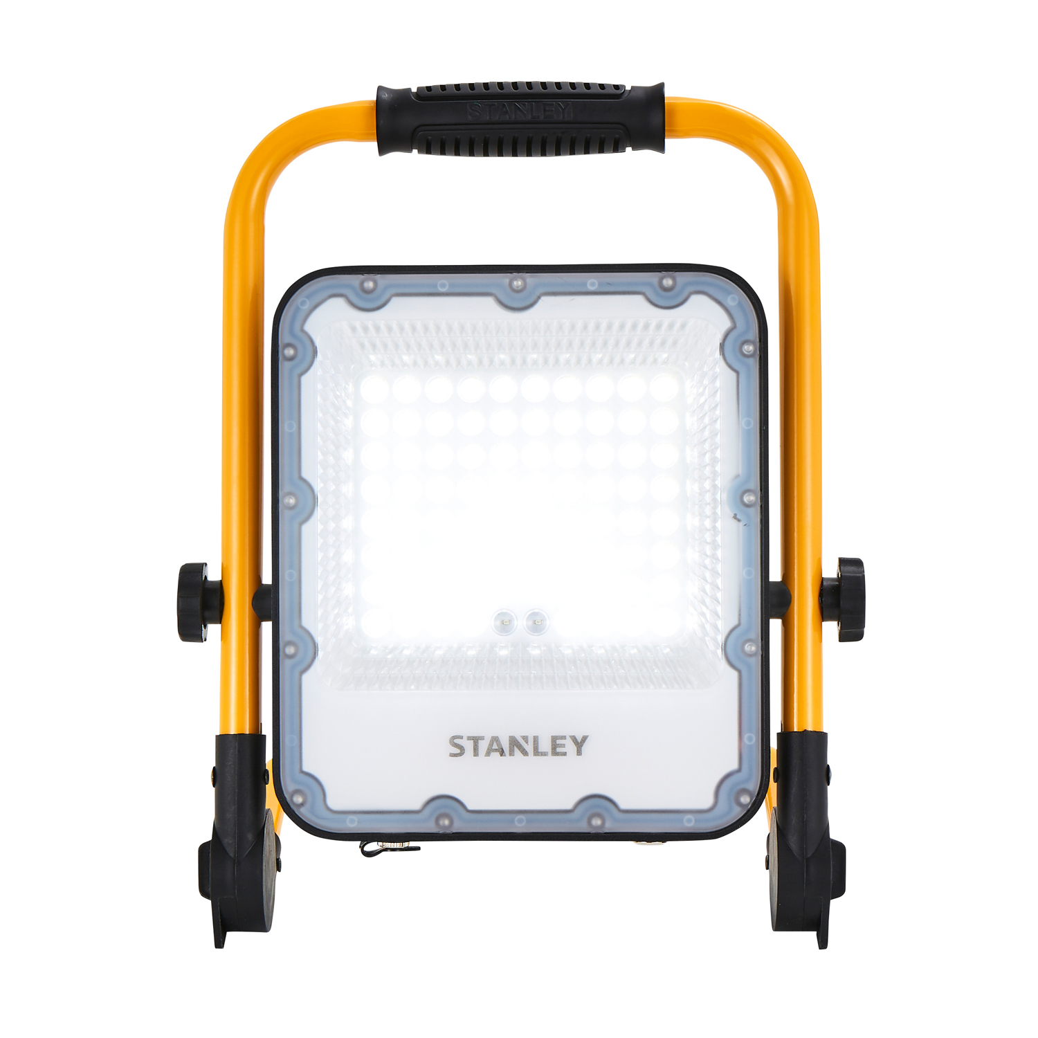 Stanley Rechargeable 30W Work Light Yellow Black Foldable Outdoor Integrated LED - Image 2